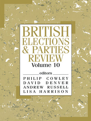 cover image of British Elections & Parties Review